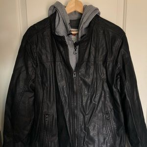 Levi’s Faux-Leather Jacket